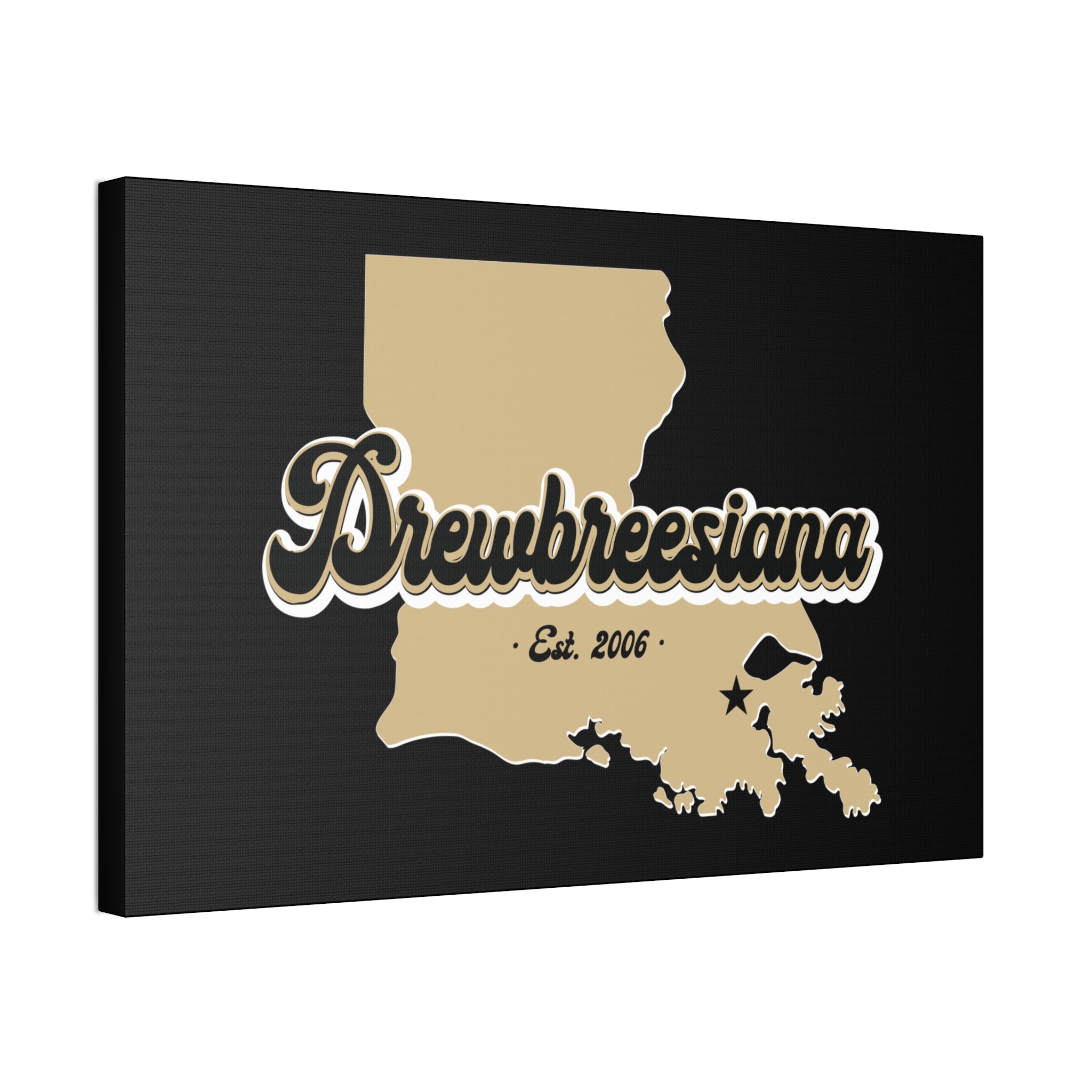 "Drewbreesiana" Canvas