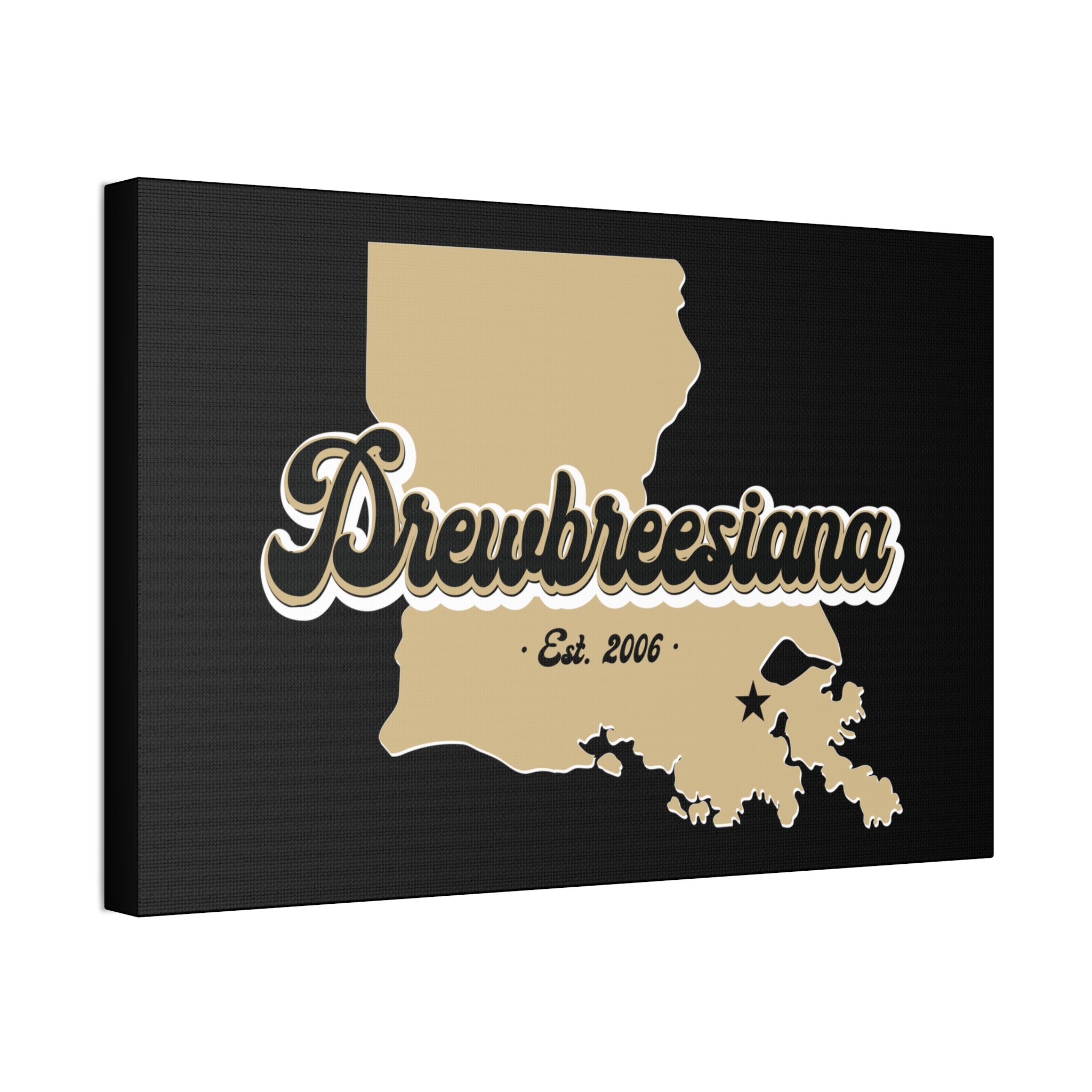 "Drewbreesiana" Canvas