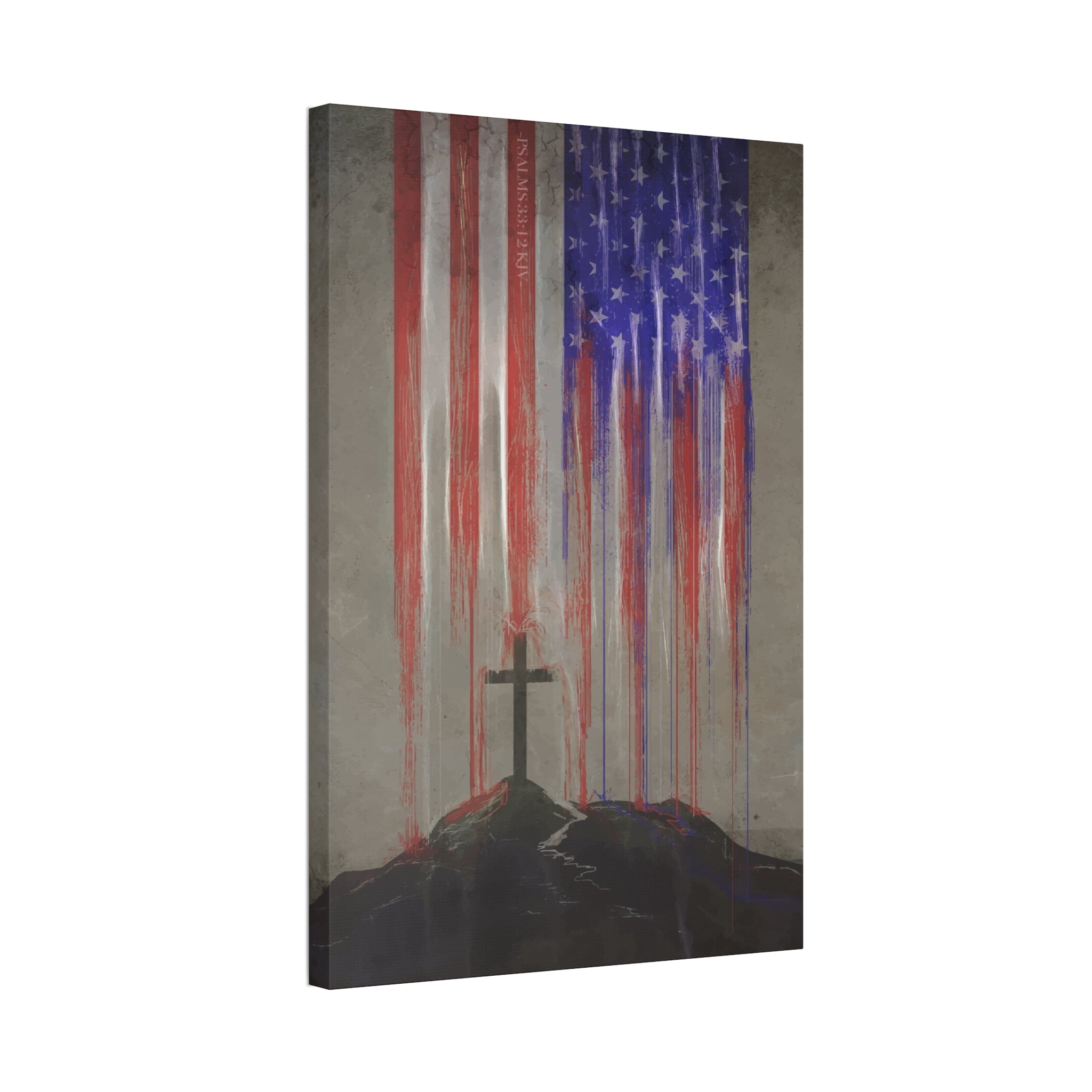"Blessed Nation" Canvas