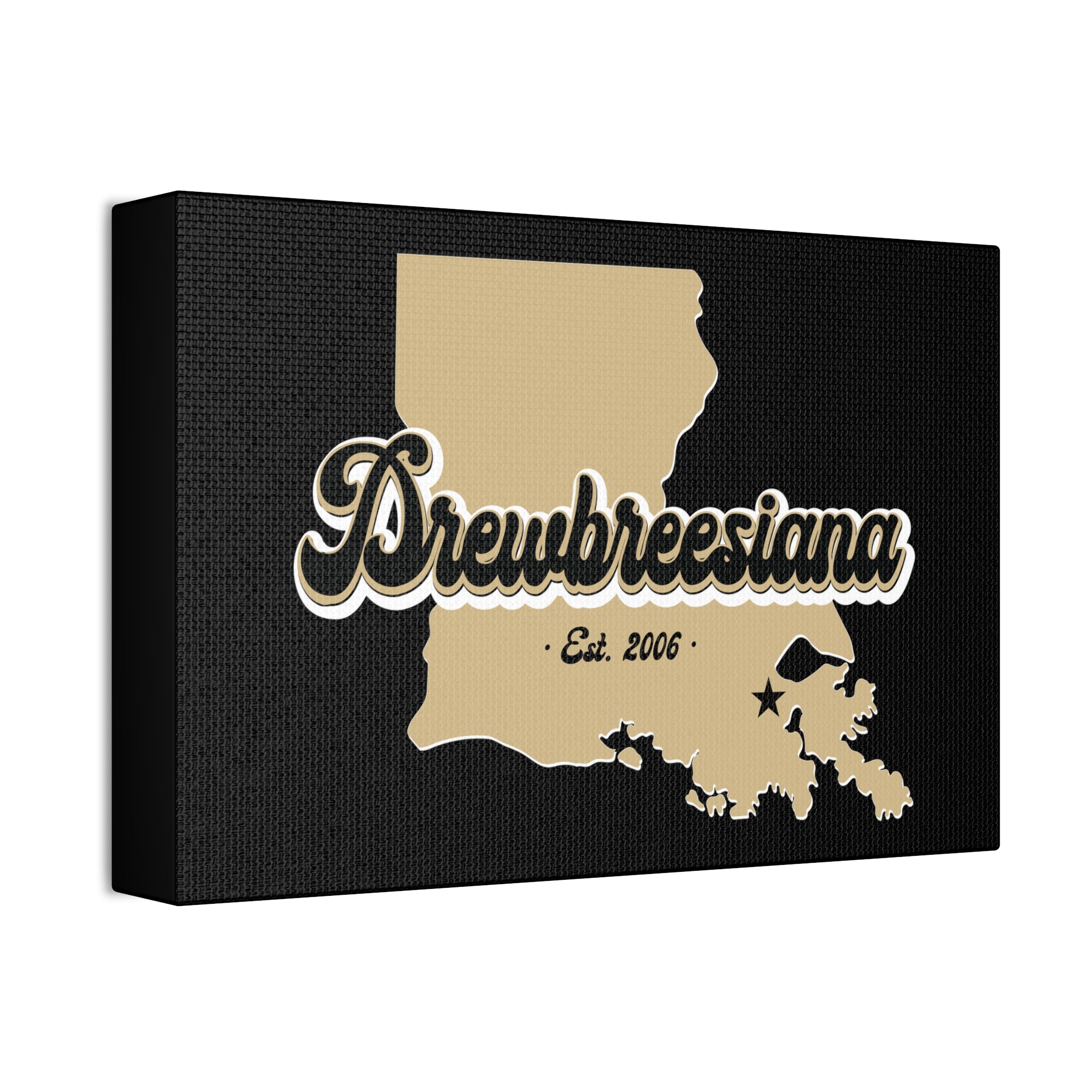 "Drewbreesiana" Canvas