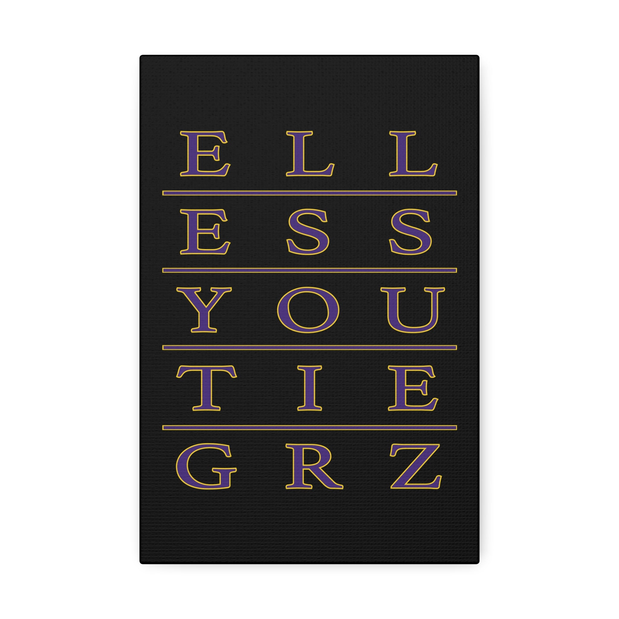 "Ell Ess You" Canvas