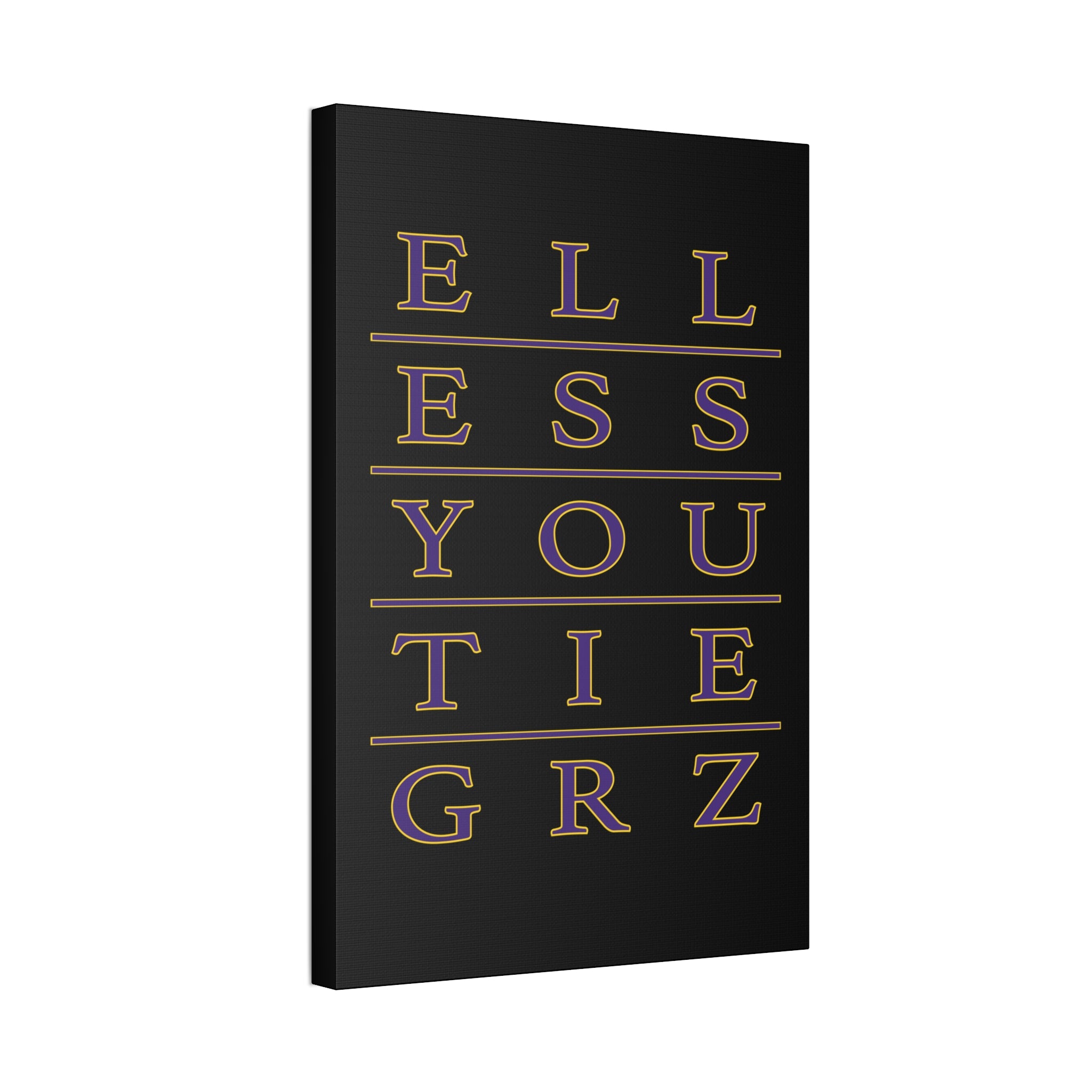 "Ell Ess You" Canvas