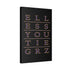 "Ell Ess You" Canvas