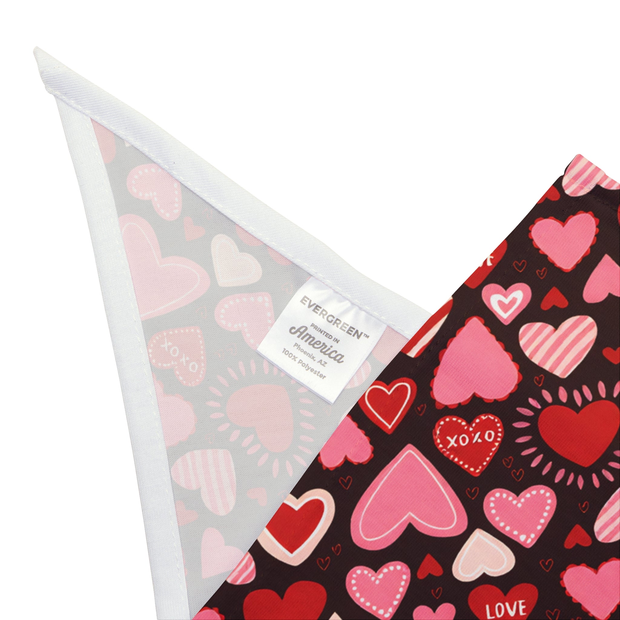 "Heartsies" Dog Bandana