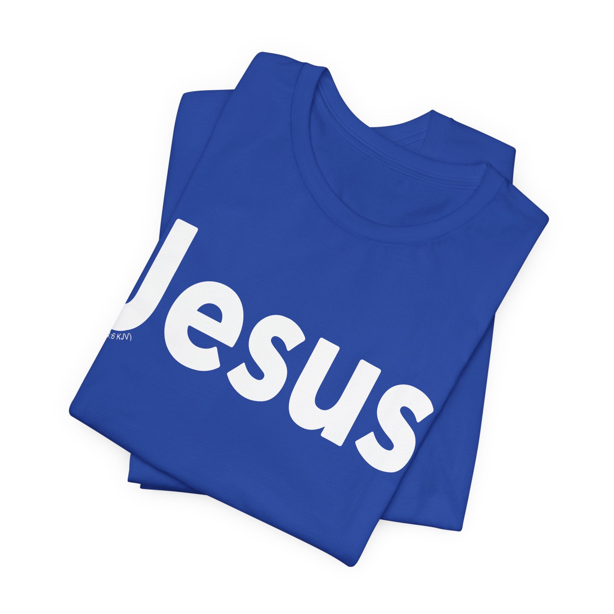 "Jesus." Tee