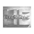 "He Lives In Me" Canvas (White)