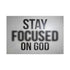 "Focused On God" Canvas
