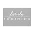 "Fiercely Feminine" Canvas