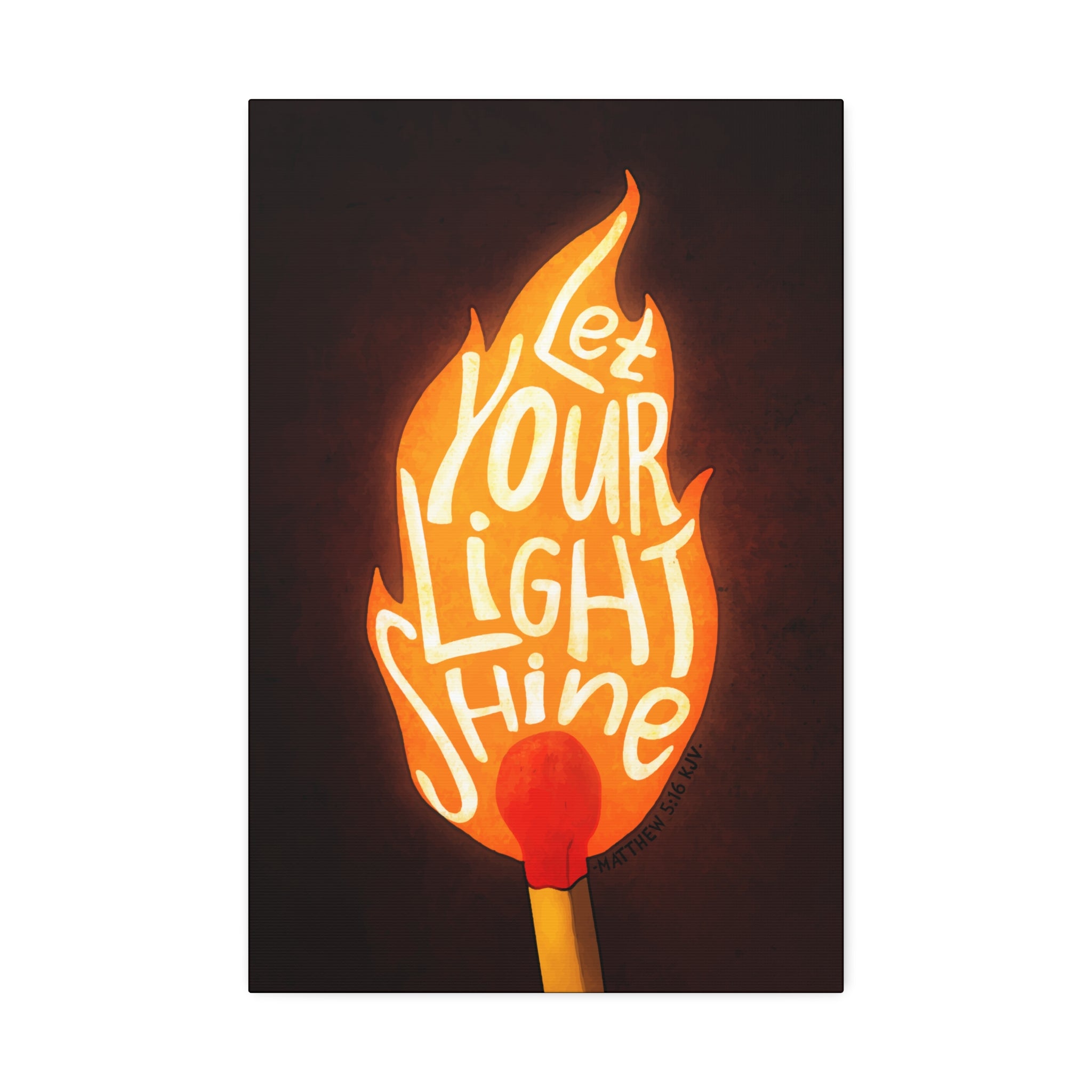 "Shine Your Light" Canvas