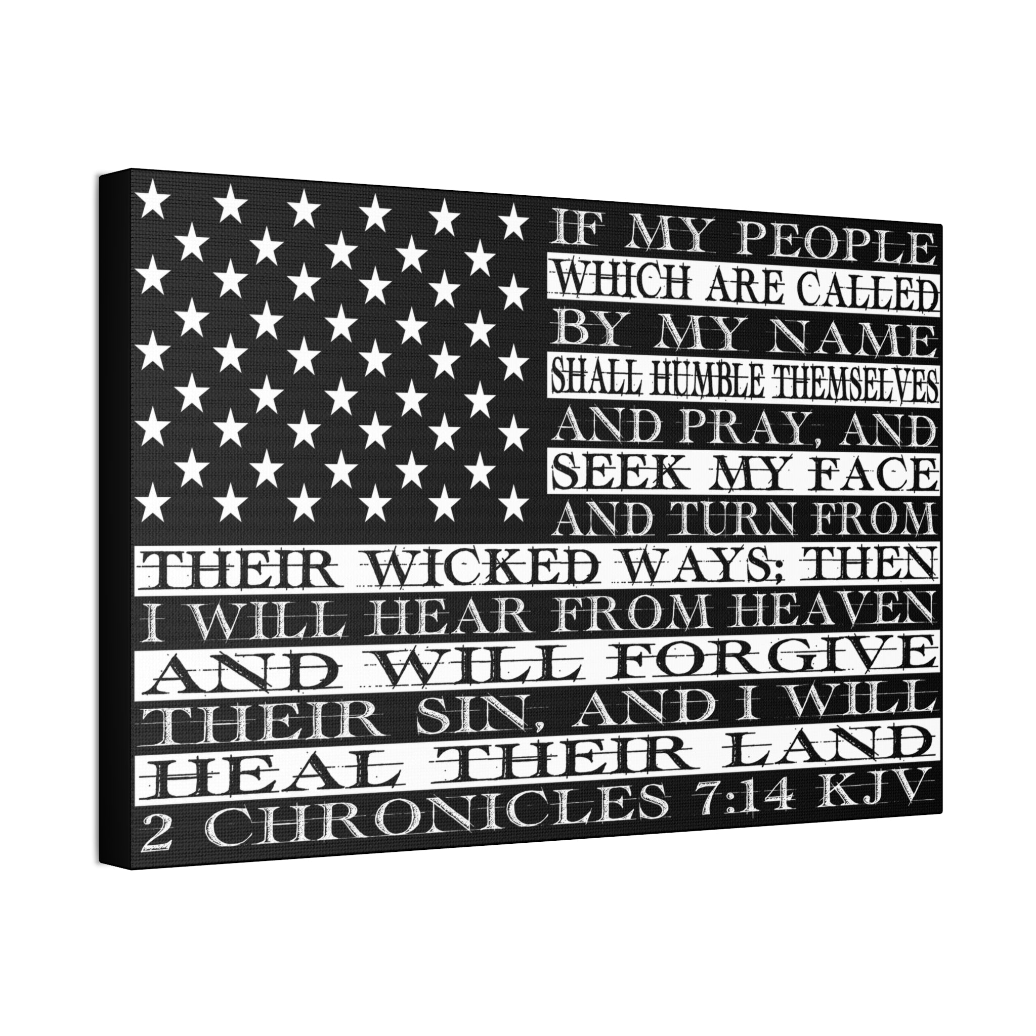 "Heal Our Land" Canvas