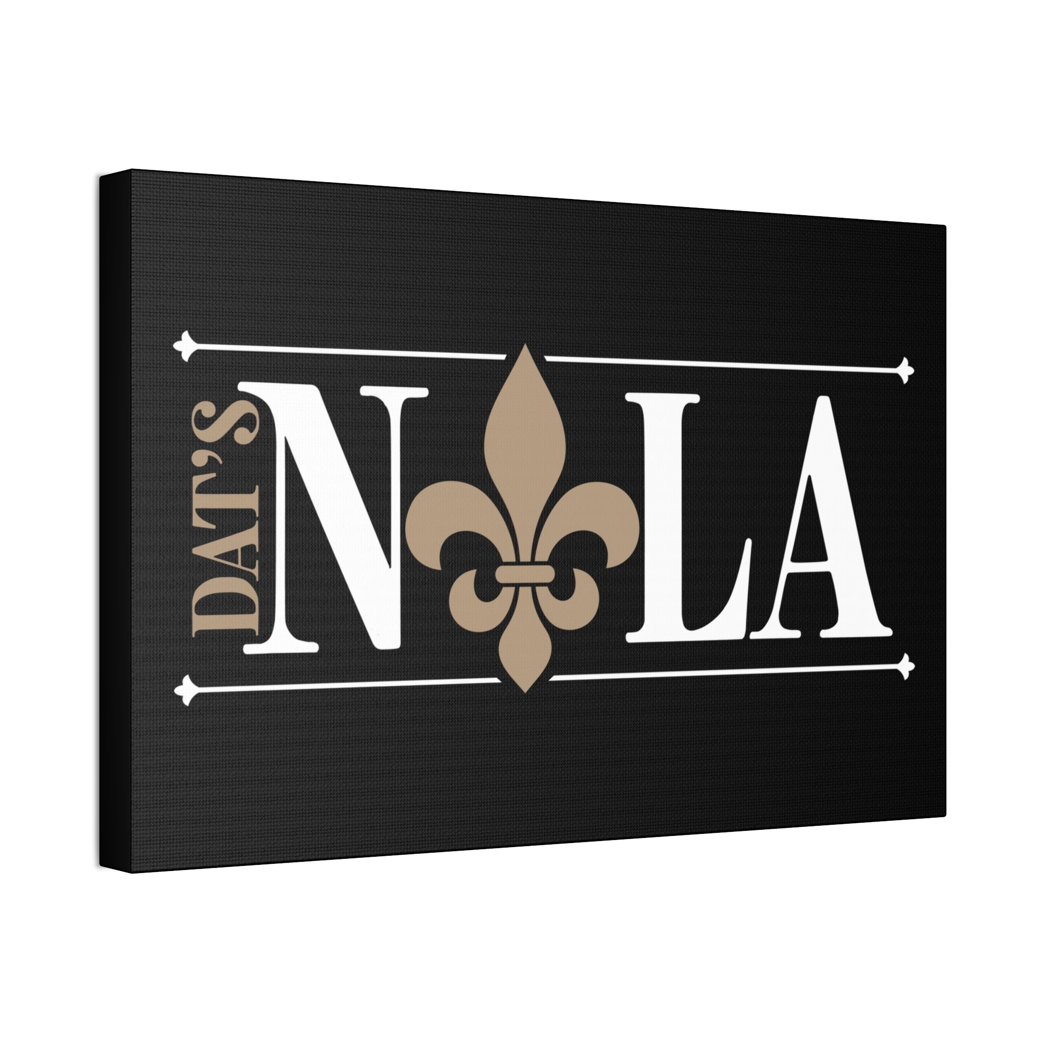 "Dat's Nola" Canvas
