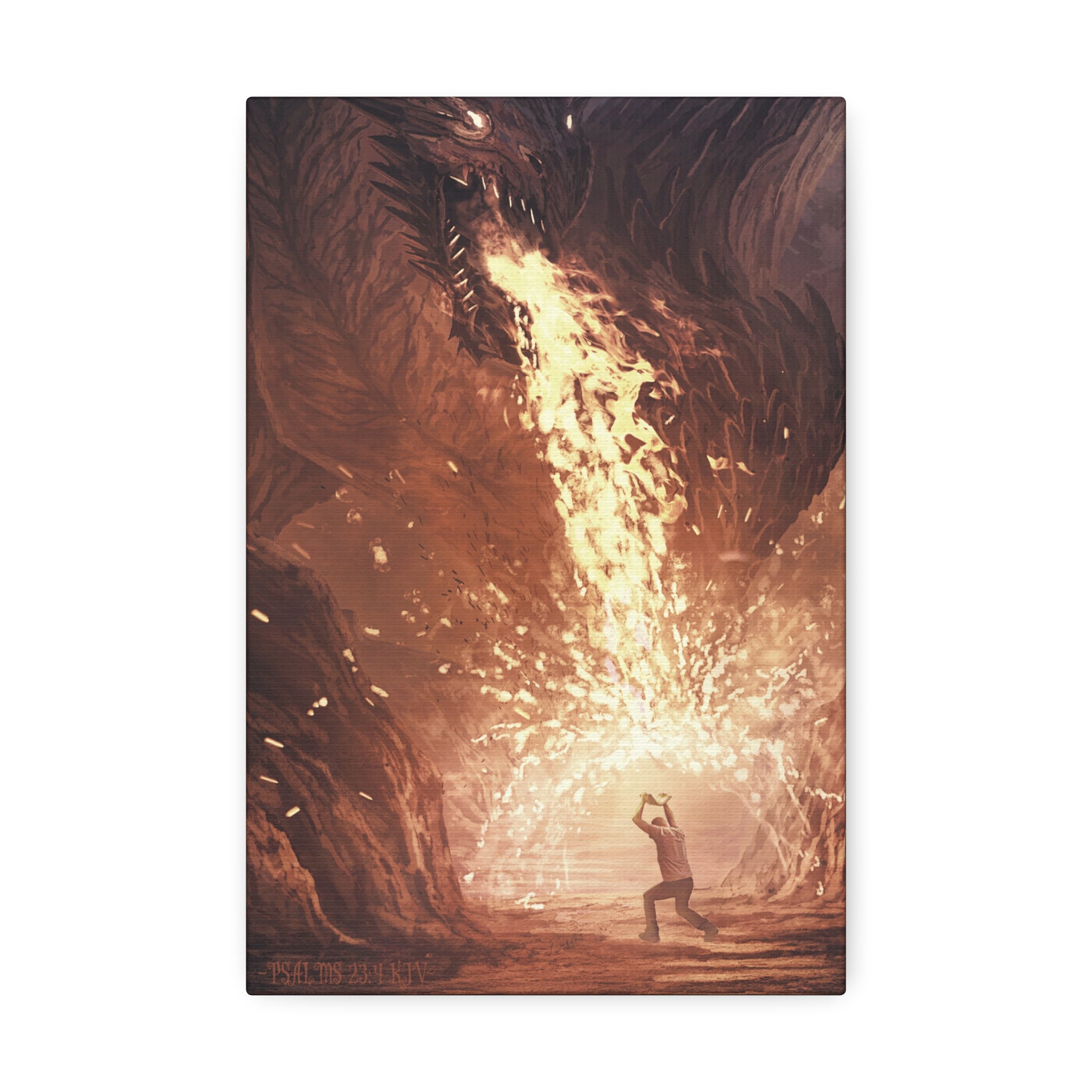 "Fear No Evil" Canvas