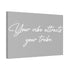 "Your Vibe" Canvas