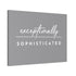 "Exceptionally Sophisticated" Canvas