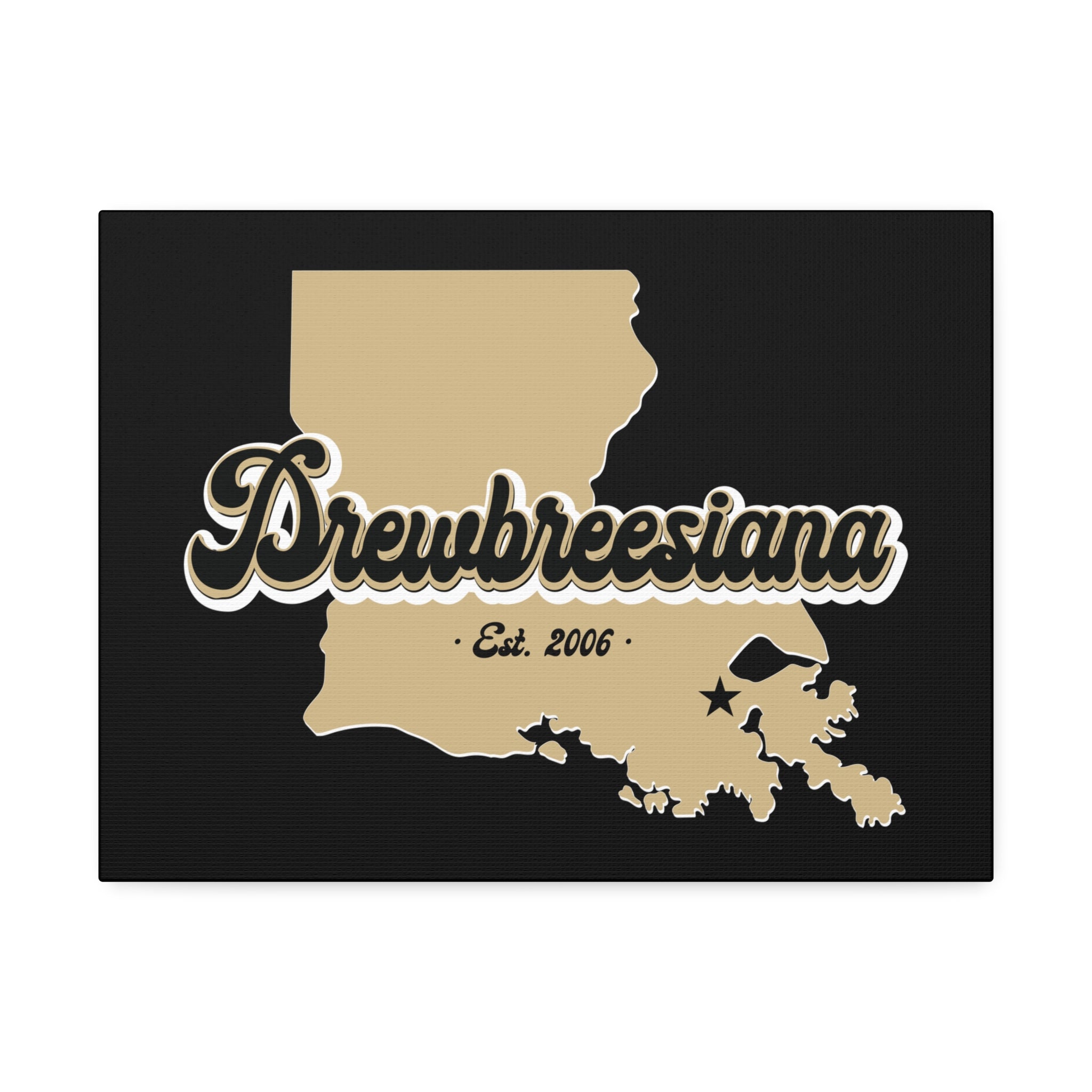 "Drewbreesiana" Canvas