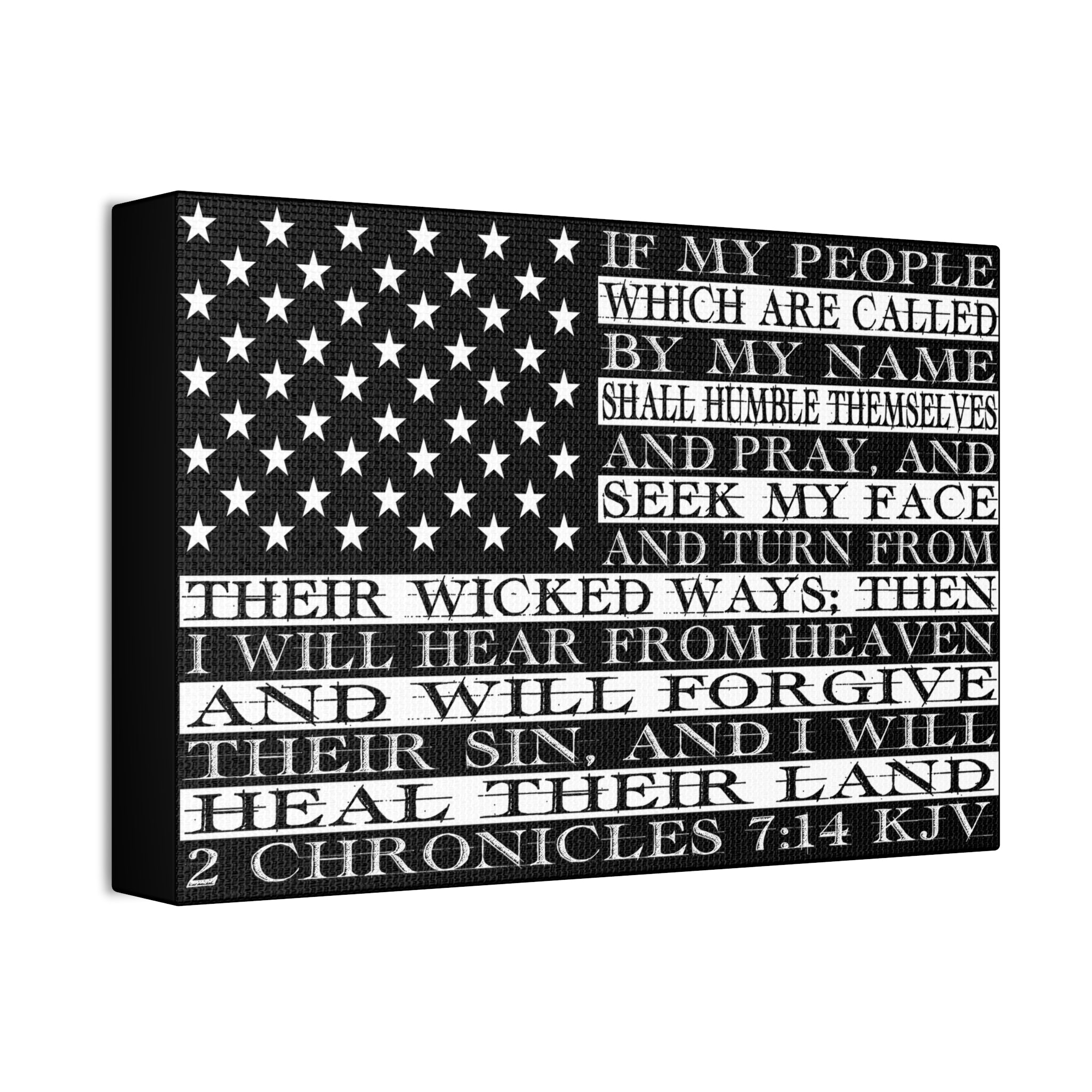 "Heal Our Land" Canvas
