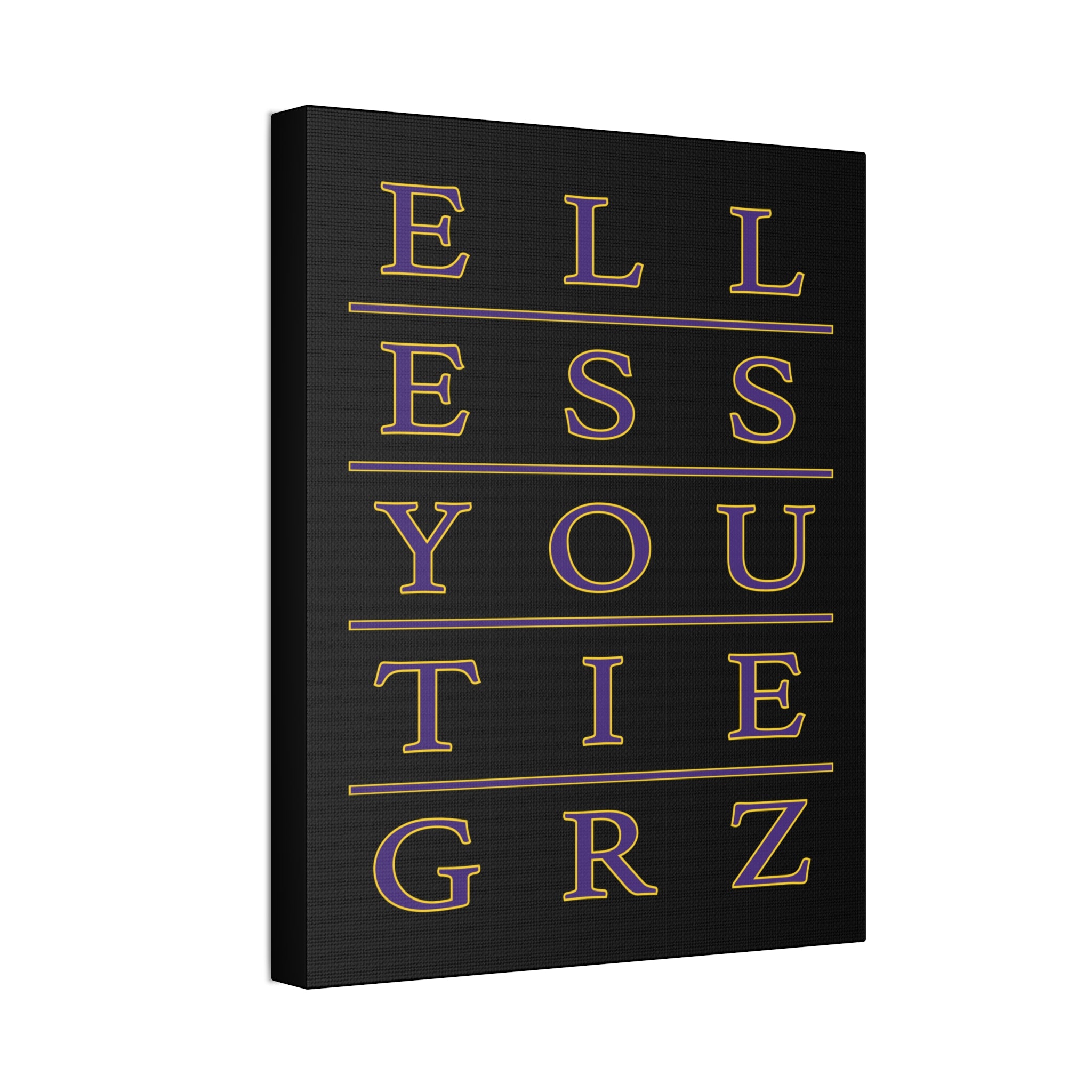 "Ell Ess You" Canvas
