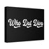 "Who Dat Diva" Canvas