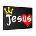 "Jesus Loves Us"  Canvas