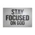 "Focused On God" Canvas