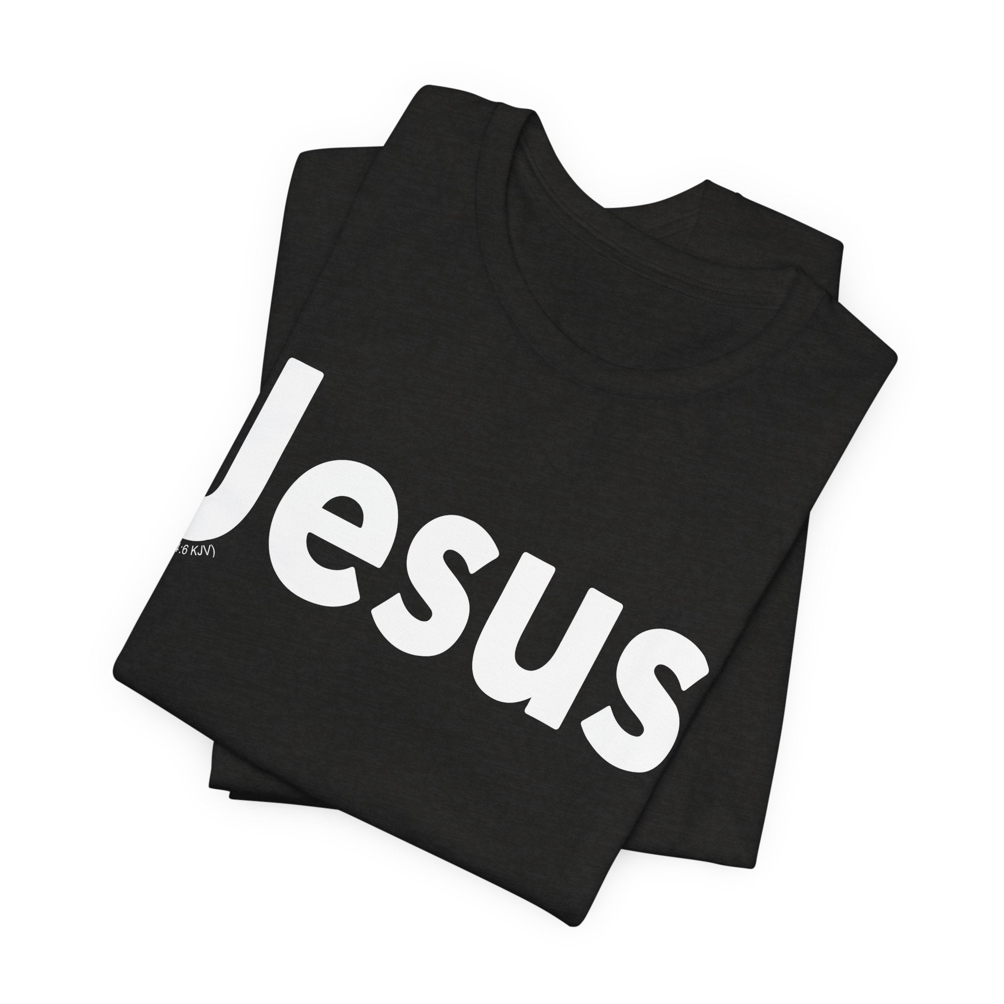 "Jesus." Tee