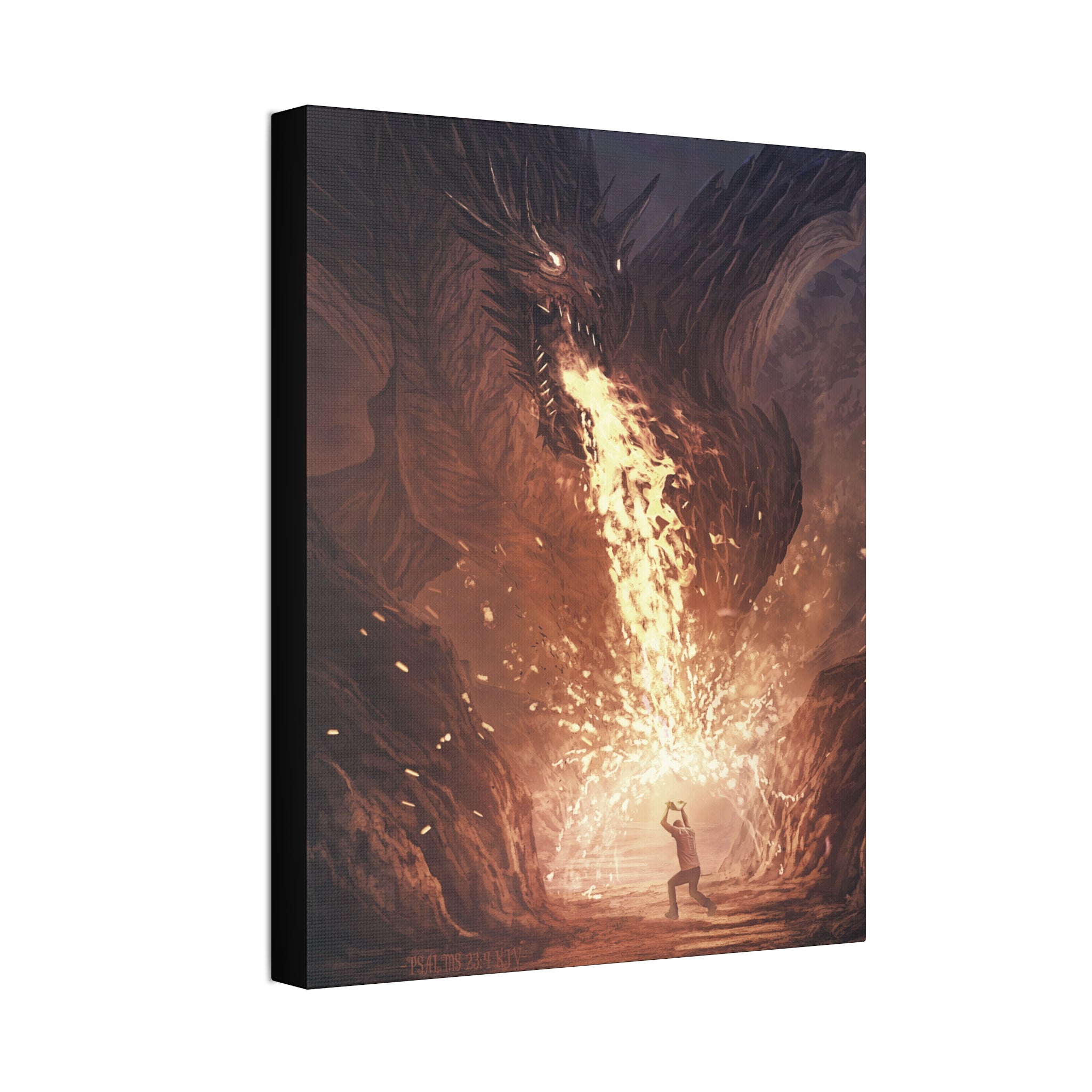 "Fear No Evil" Canvas