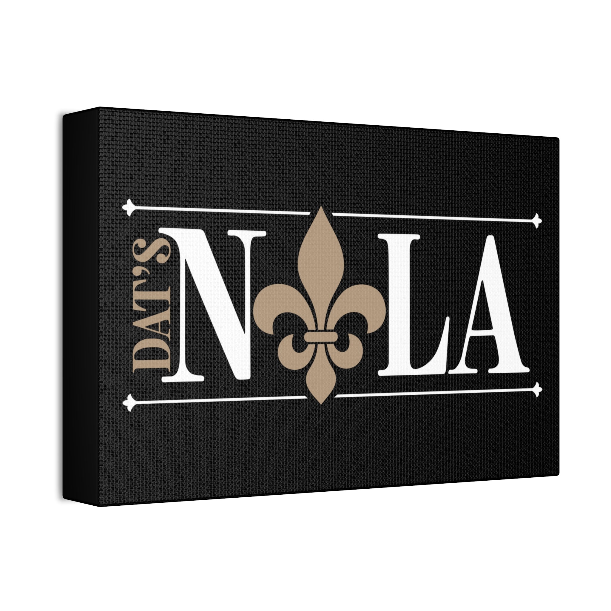 "Dat's Nola" Canvas
