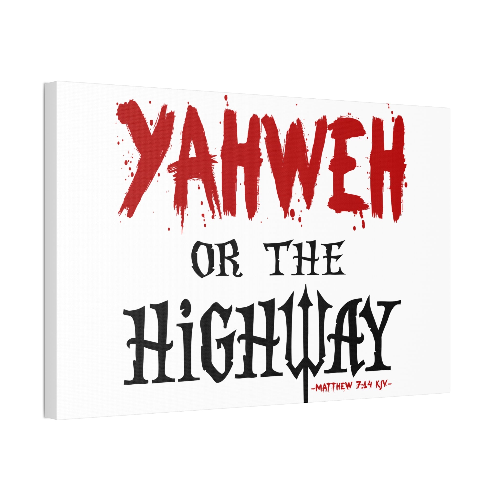 "Yahweh" Canvas