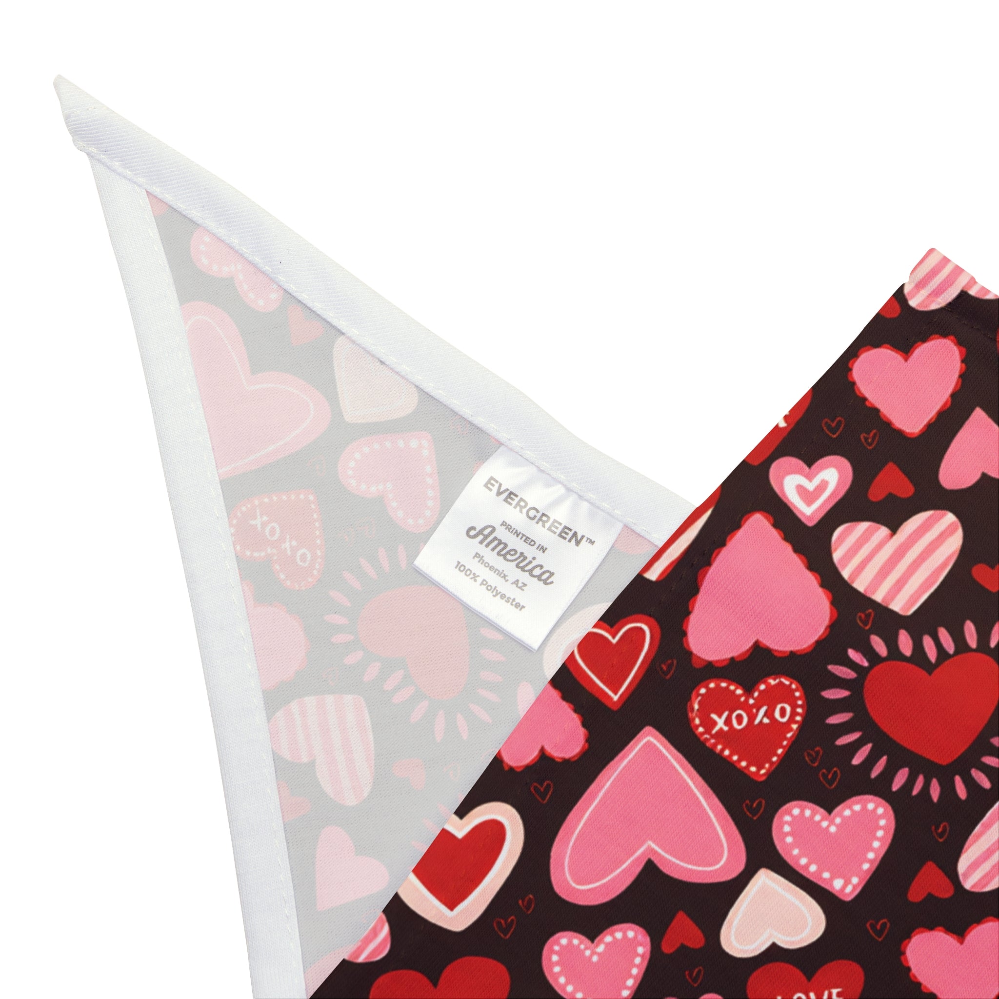 "Heartsies" Dog Bandana