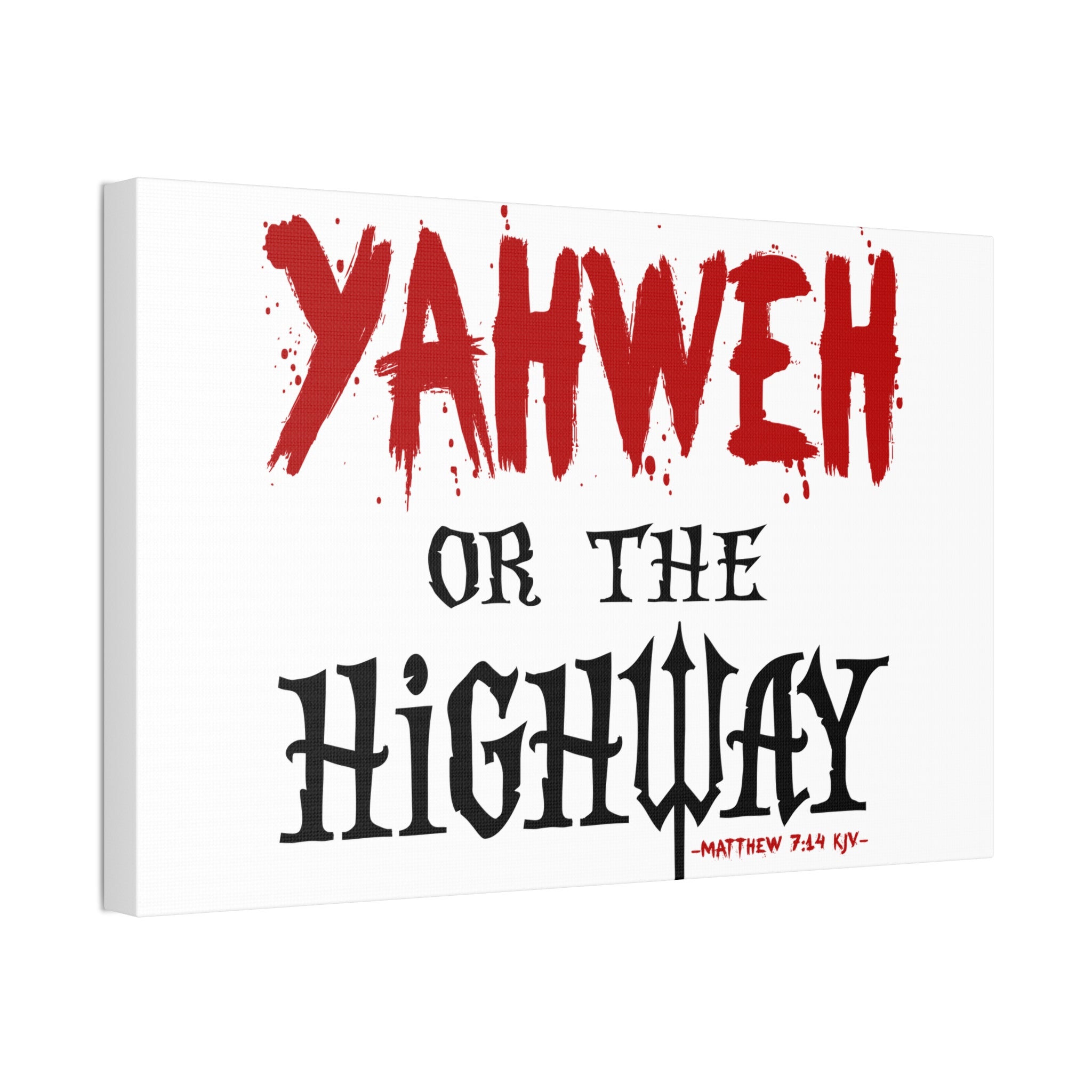 "Yahweh"  Canvas