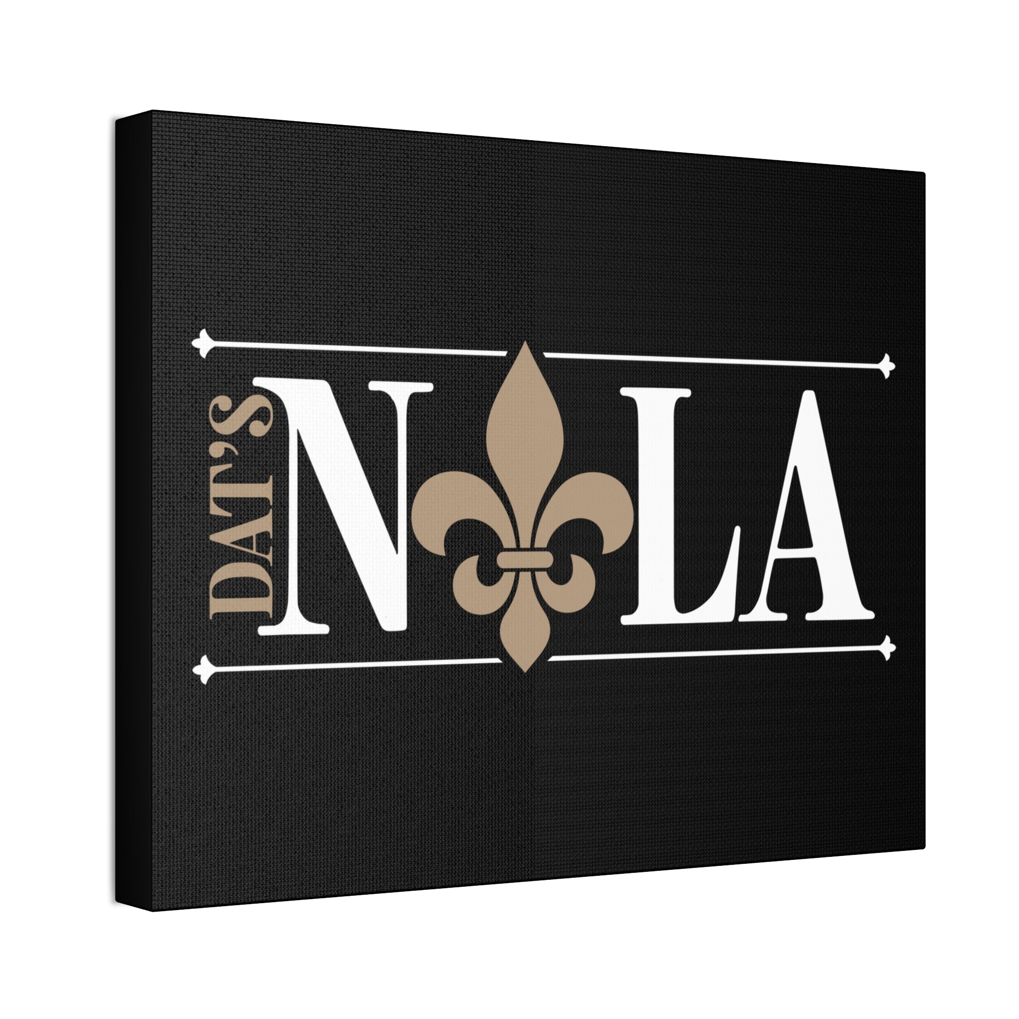 "Dat's Nola" Canvas