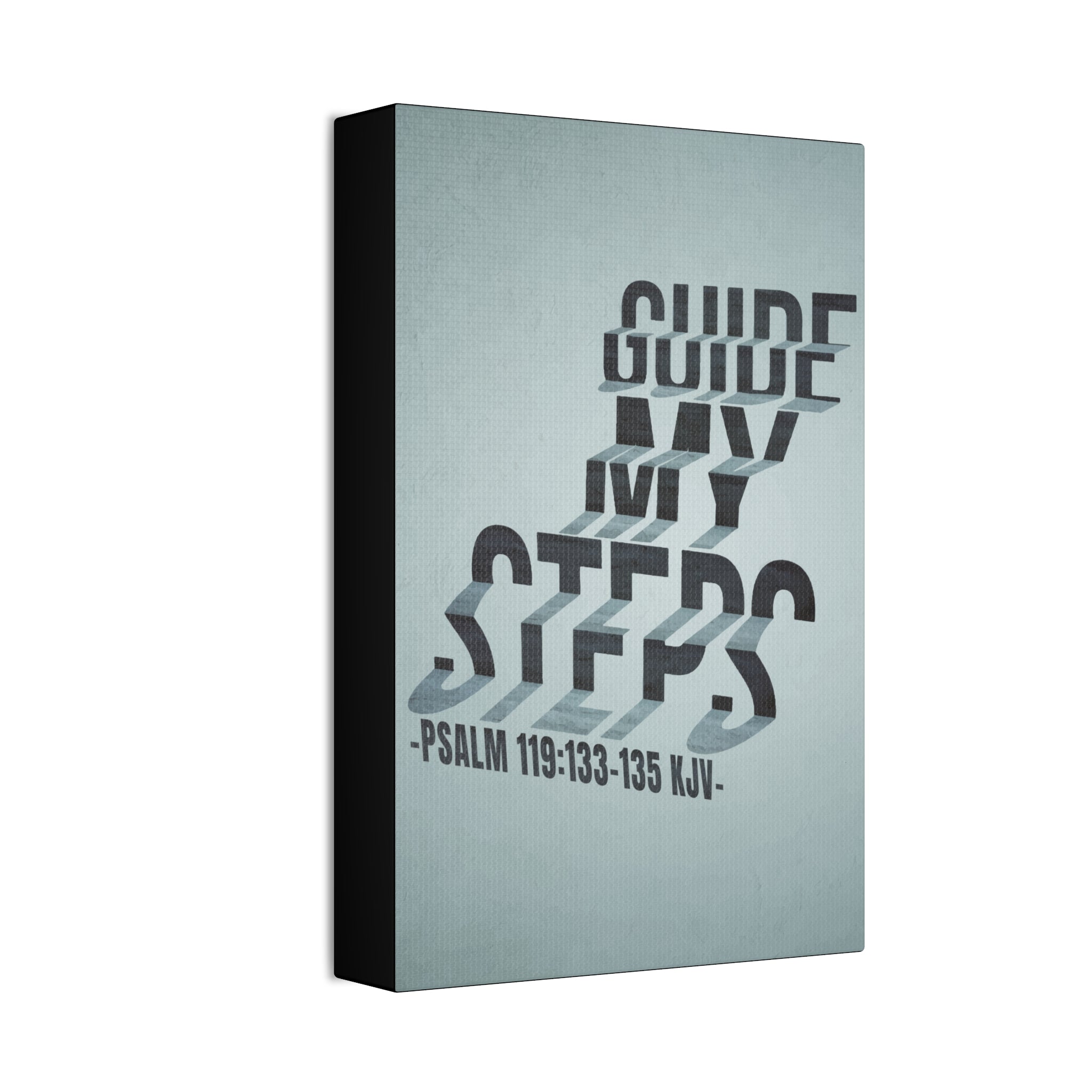 "Guide My Steps" Canvas
