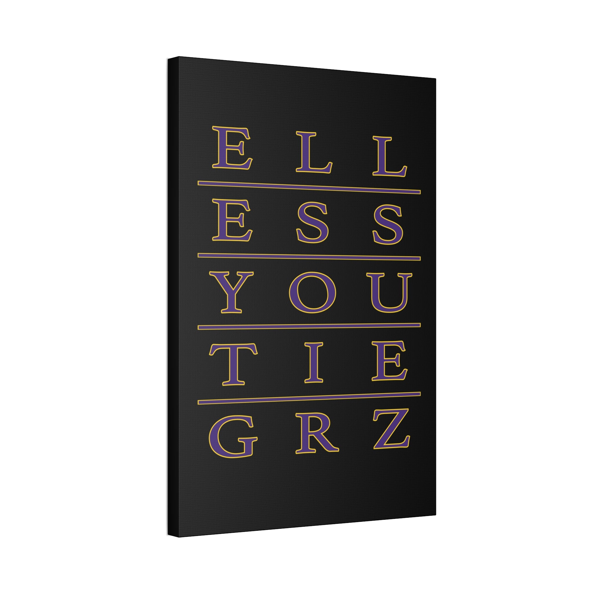 "Ell Ess You" Canvas