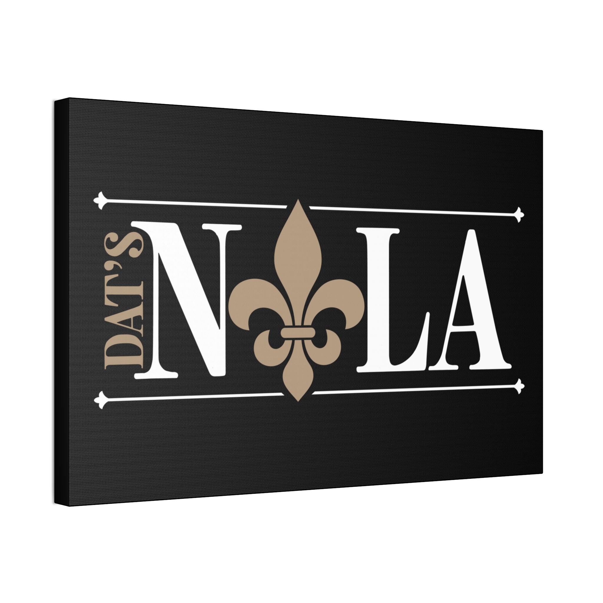 "Dat's Nola" Canvas
