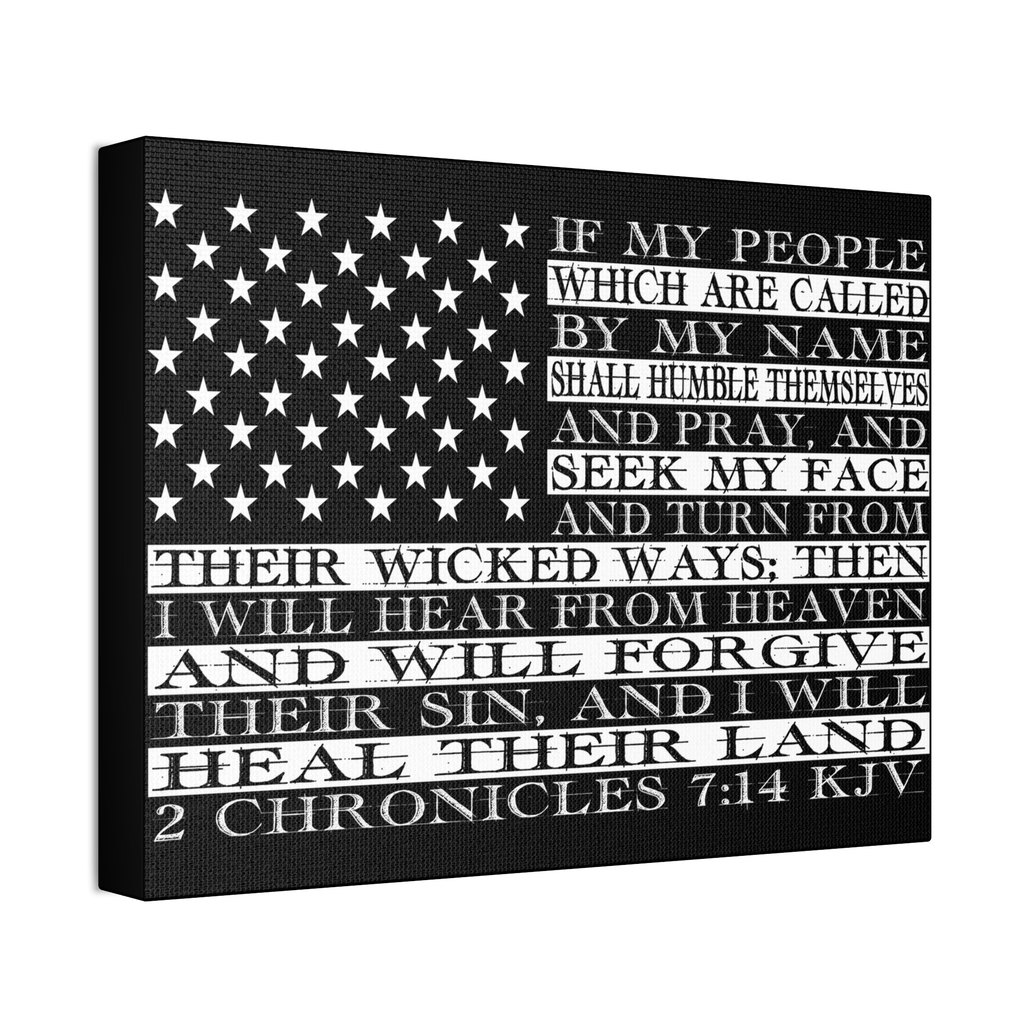 "Heal Our Land" Canvas