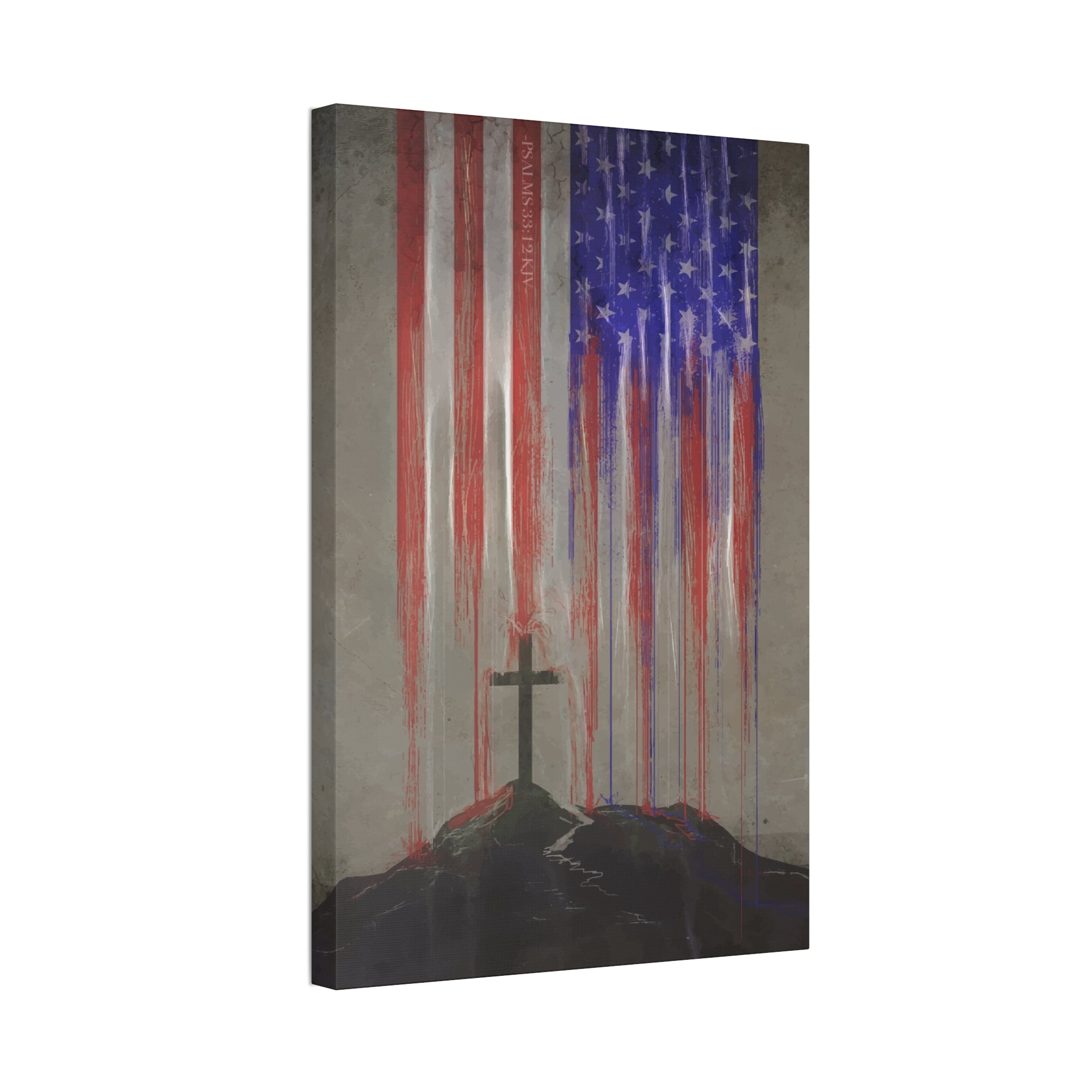 "Blessed Nation" Canvas