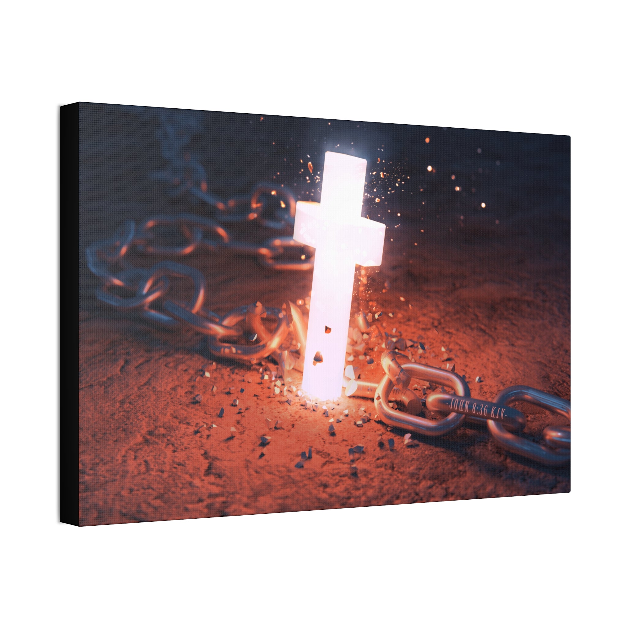 "Free Indeed" Canvas