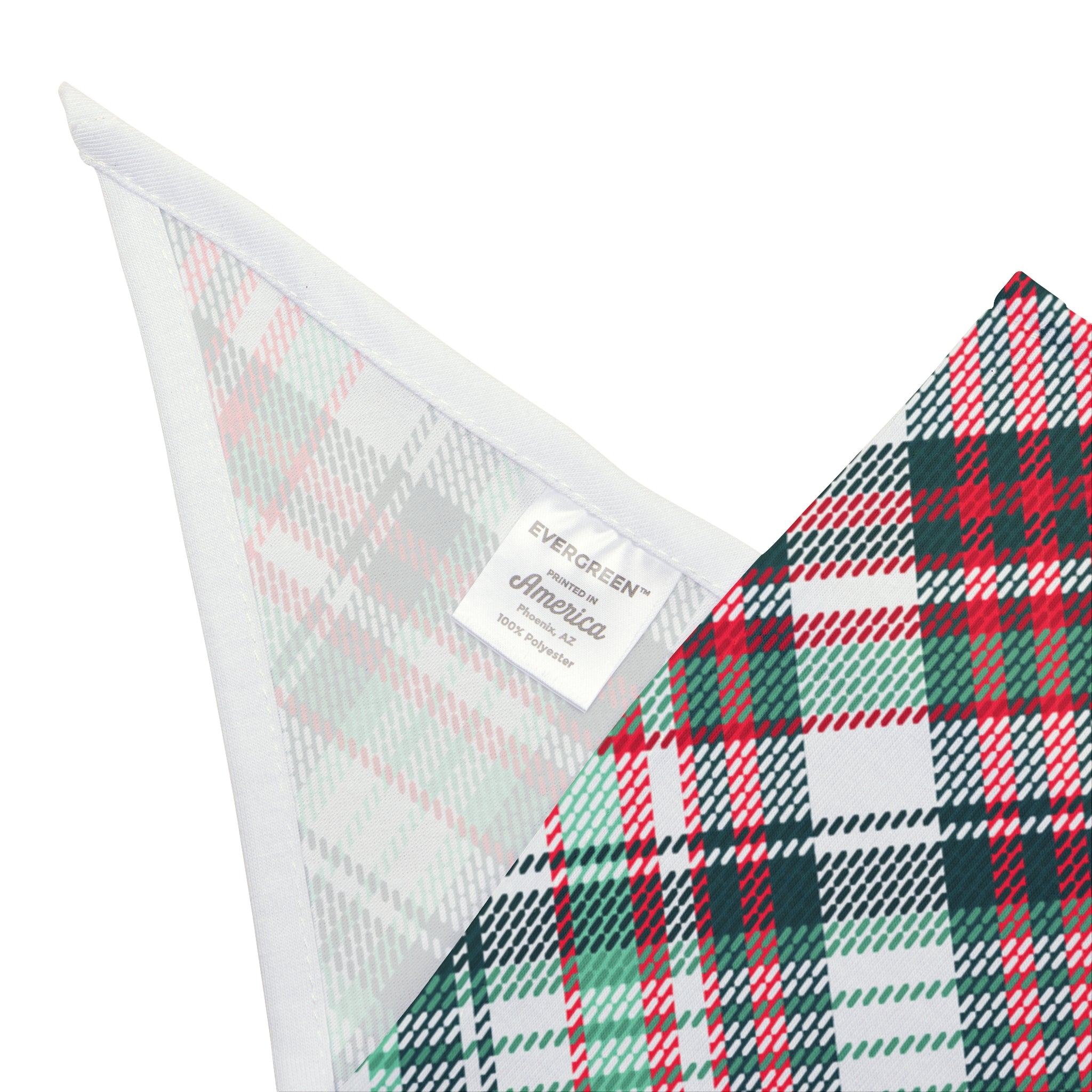 "Playful Plaid" Dog Bandana