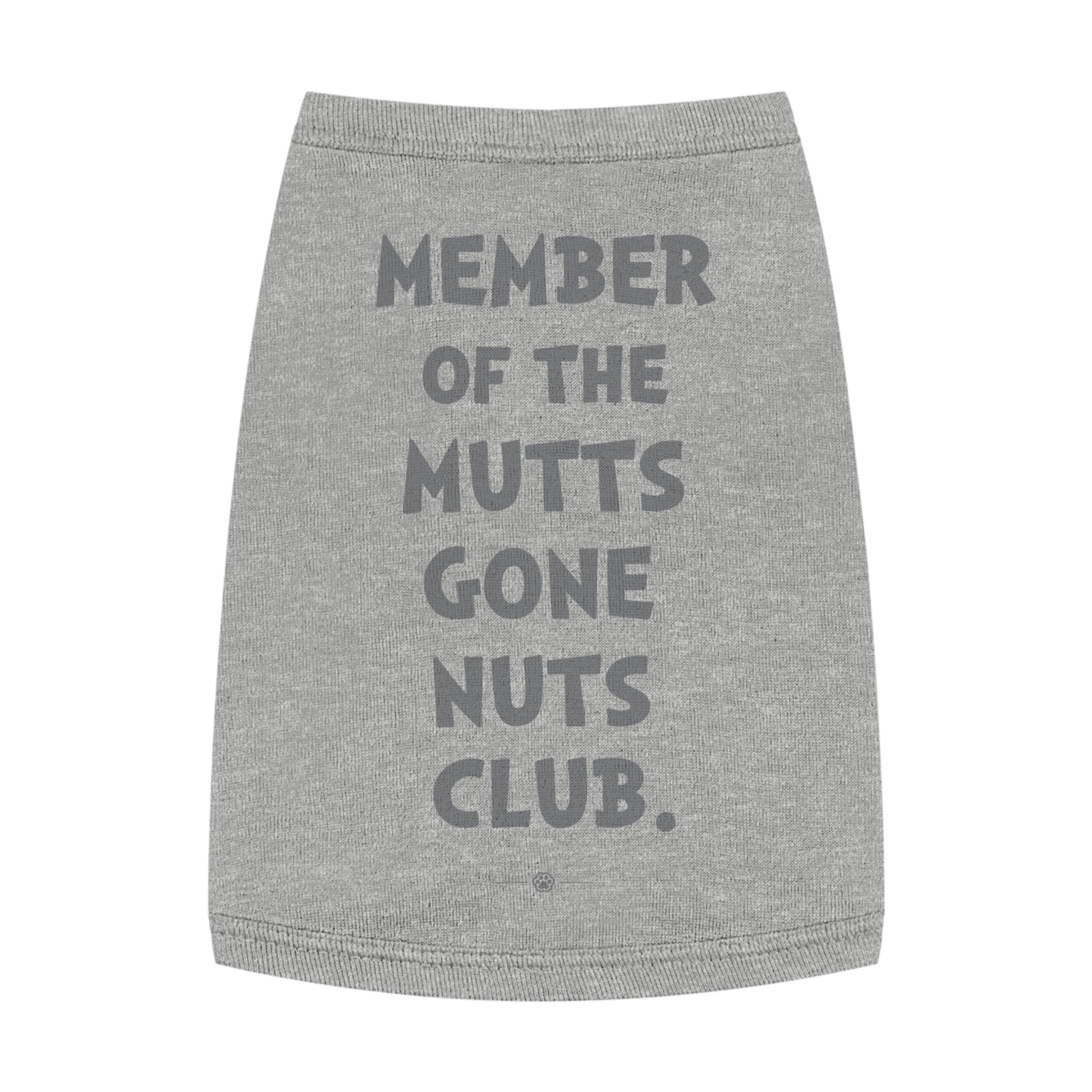 "Mutts Gone Nuts Club" Dog Tee