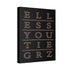 "Ell Ess You" Canvas