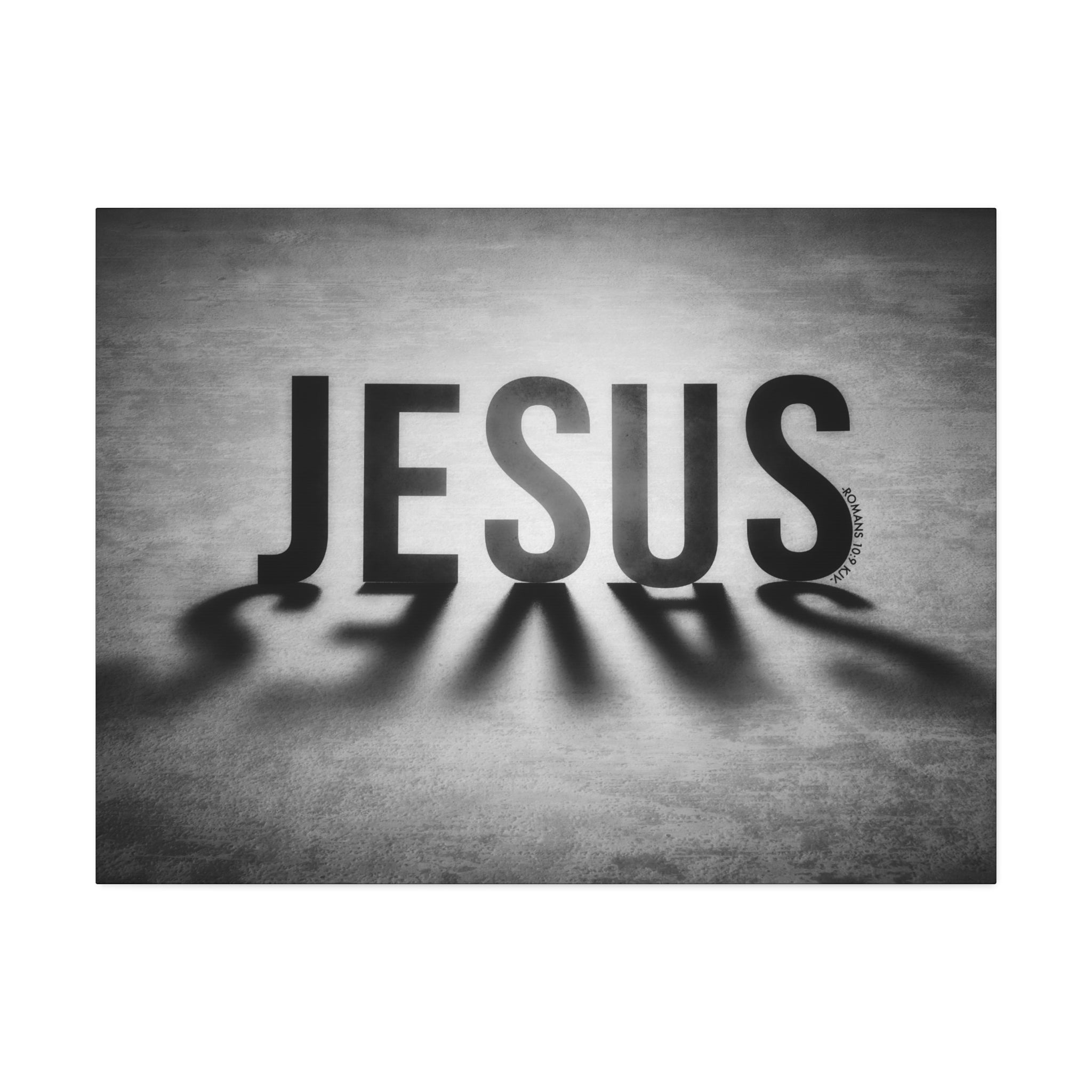 "Jesus Saves" Canvas