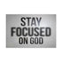 "Focused On God" Canvas