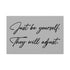 "Be Yourself" Canvas