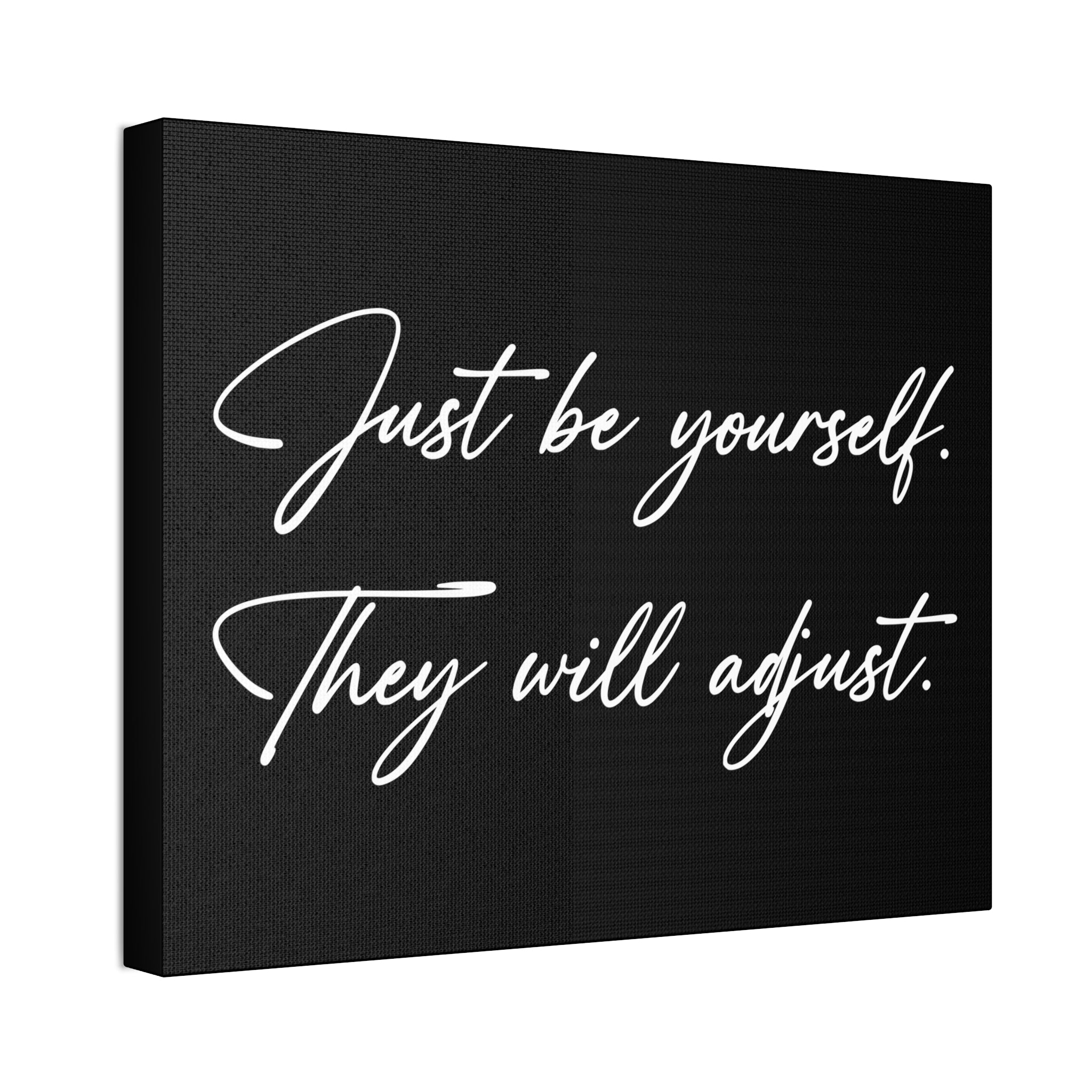 "Be Yourself" Canvas