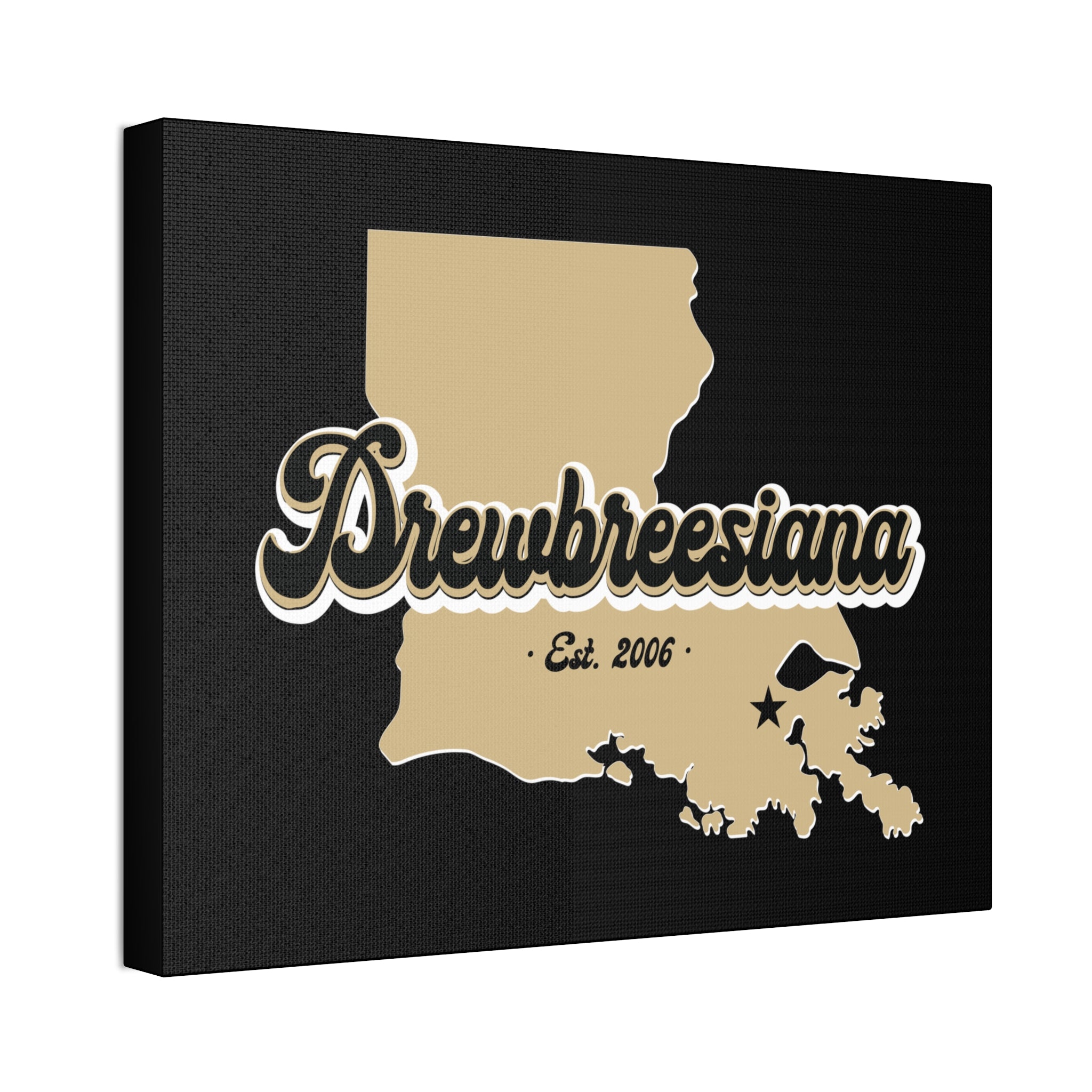 "Drewbreesiana" Canvas