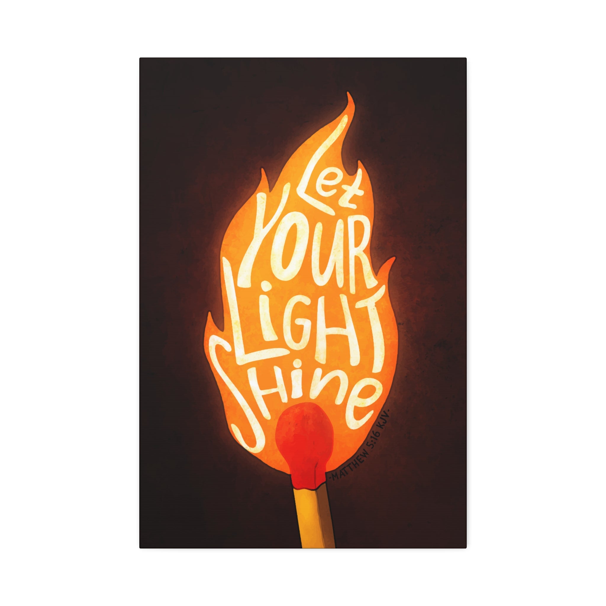 "Shine Your Light" Canvas