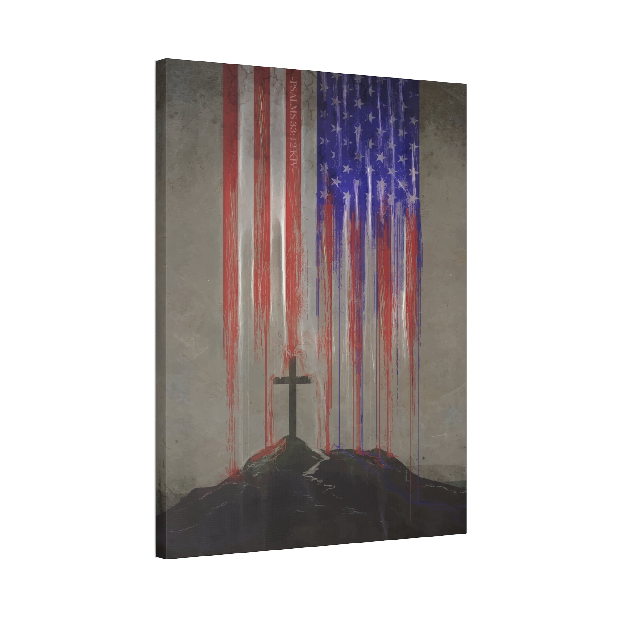 "Blessed Nation" Canvas