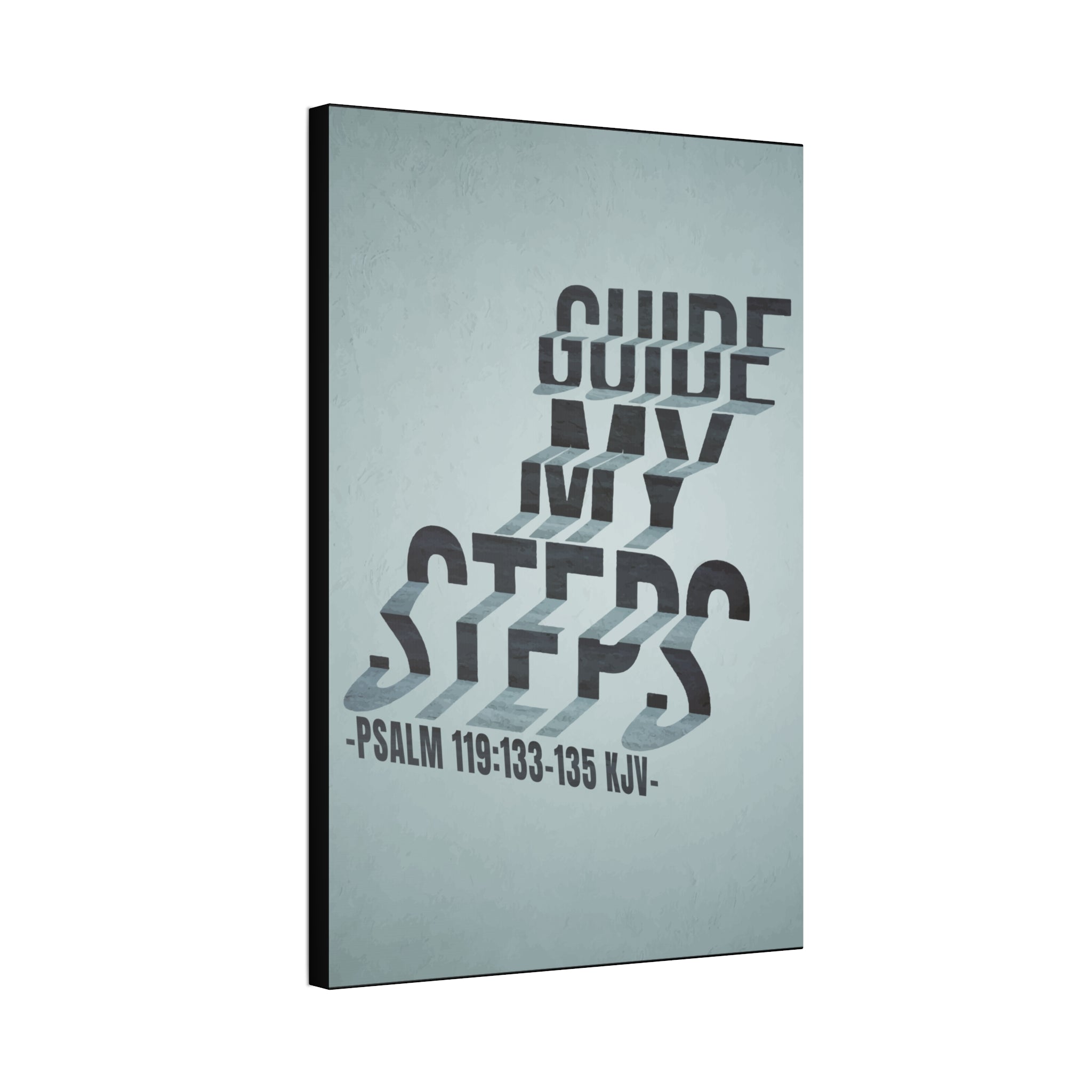 "Guide My Steps" Canvas