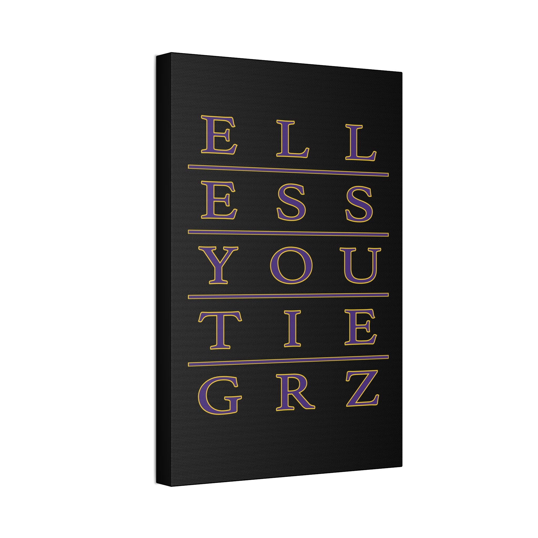 "Ell Ess You" Canvas