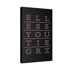 "Ell Ess You" Canvas